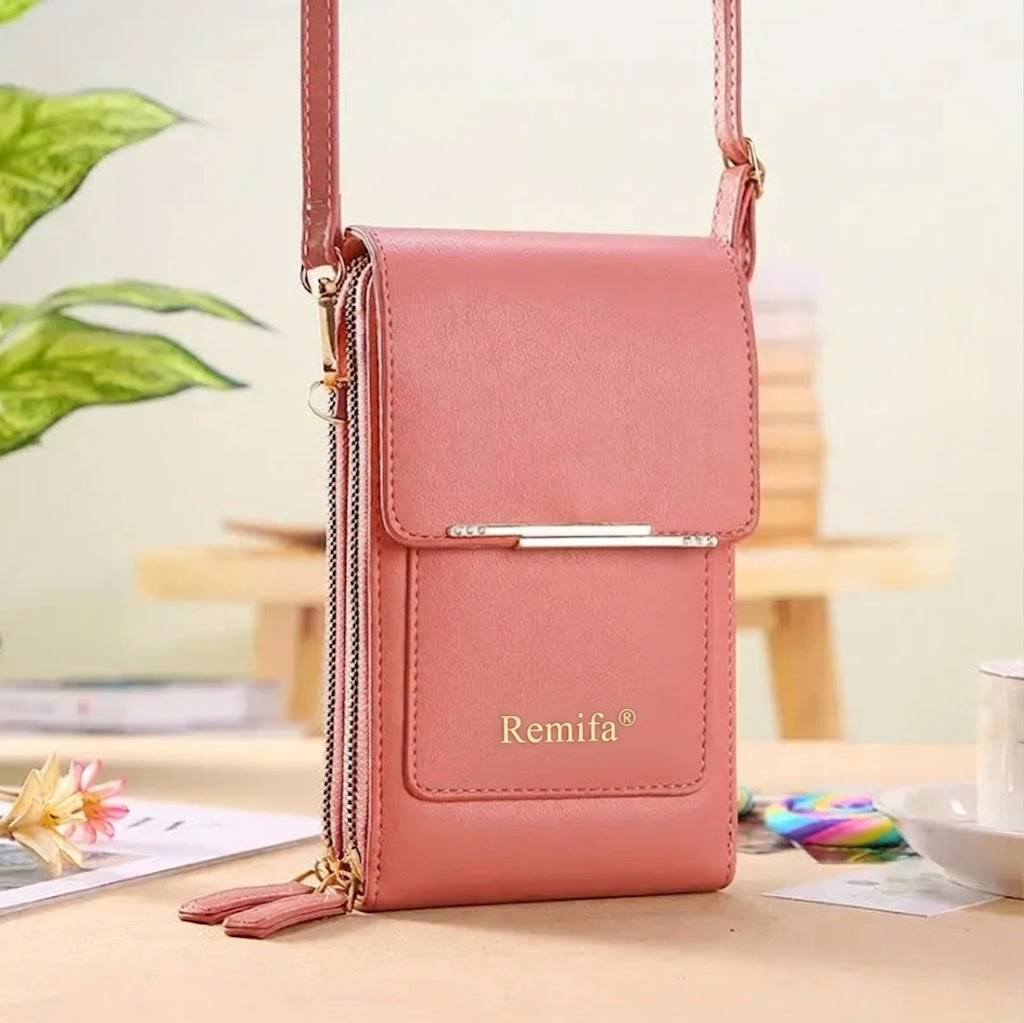 🔥Final 3 Hours: 60% OFF Remifa®2026 Trendy Minimalist Elegant Women's Touchscreen Crossbody Phone Wallet