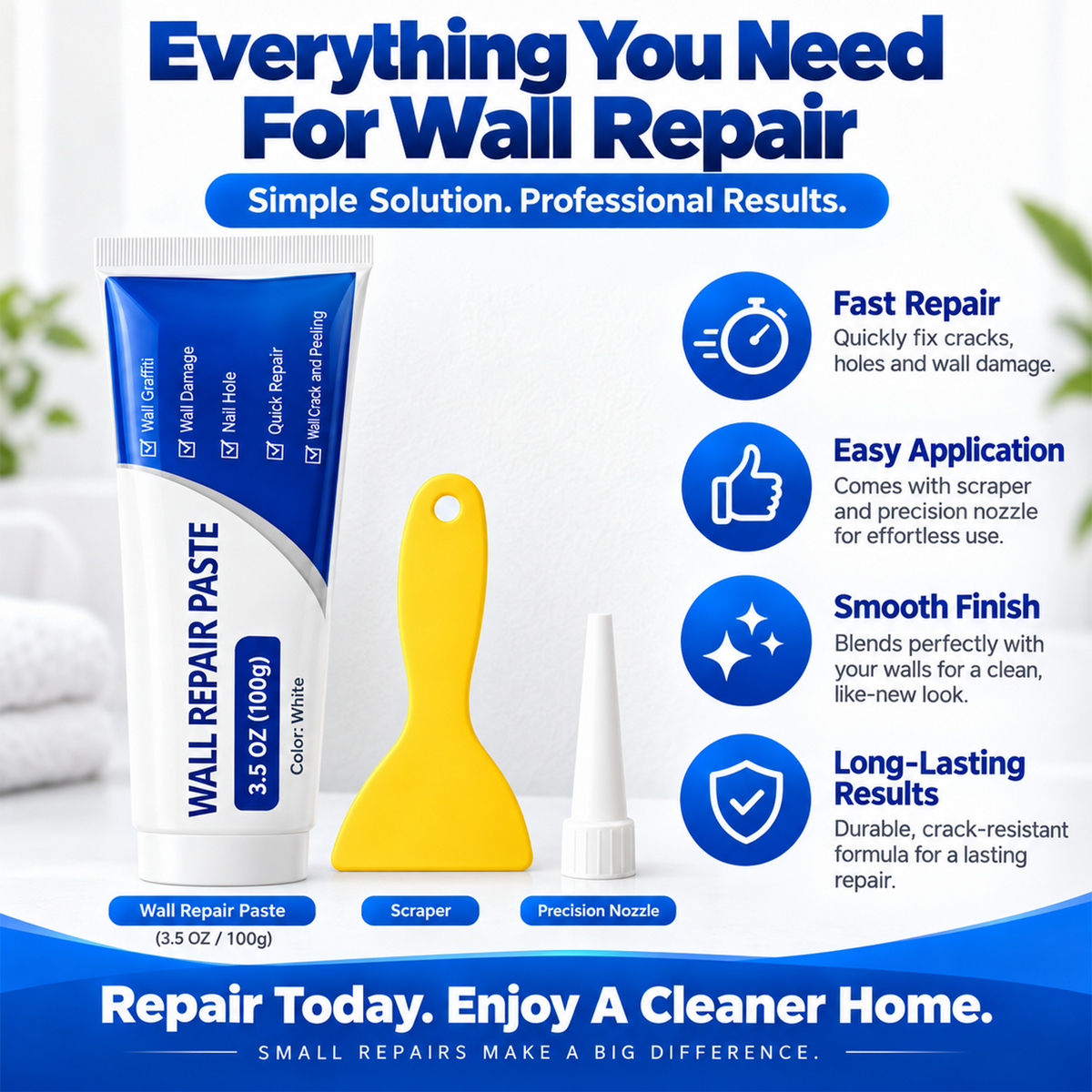 Your Home’s Eraser. 🛠️ One Kit Fixes It All