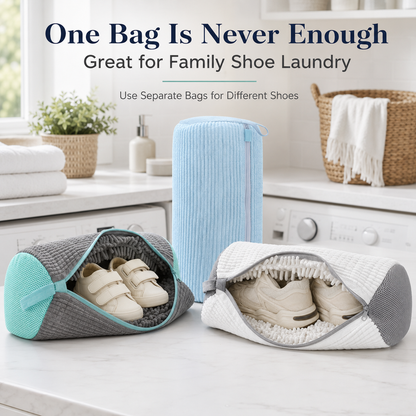 🧼 50% OFF TODAY!✨ Shoe Washing Laundry Bag – Protect Your Sneakers During Every Wash 👟