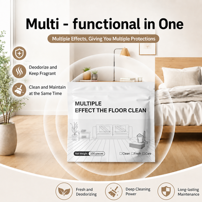 Multiple Effect The Floor Clean Tablets for Mopping, Quick Shine Cleaner