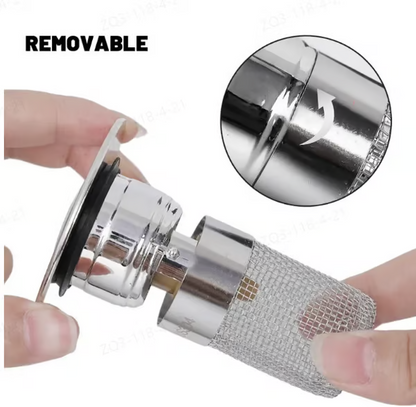 🔥Last Day Promotion 69% OFF🔥Pop Up Sink Drain Strainer----🛀Removes odors and prevents blockages (Copy)