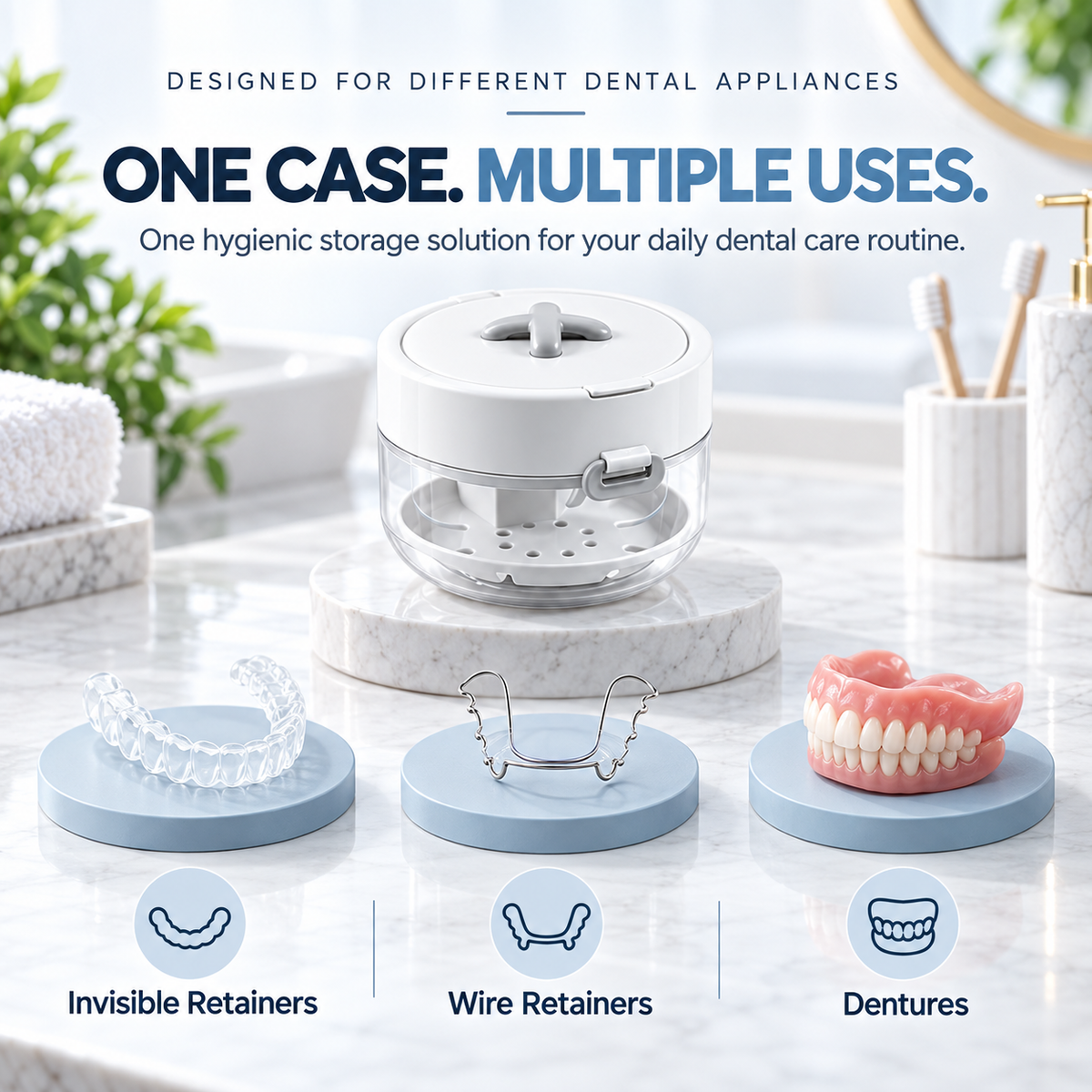 Retainer Cleaner Case Box