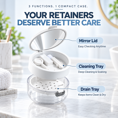 Retainer Cleaner Case Box