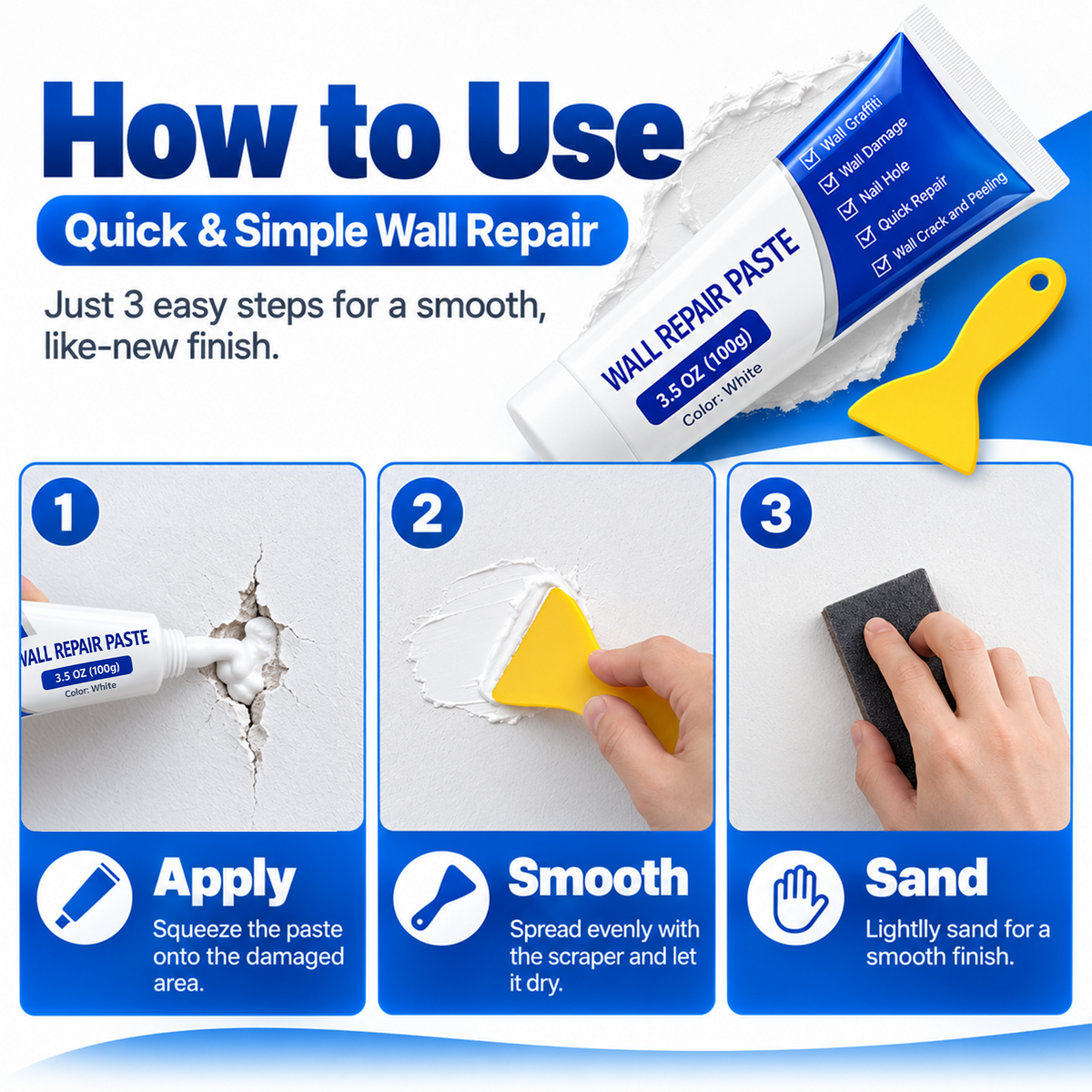 Your Home’s Eraser. 🛠️ One Kit Fixes It All