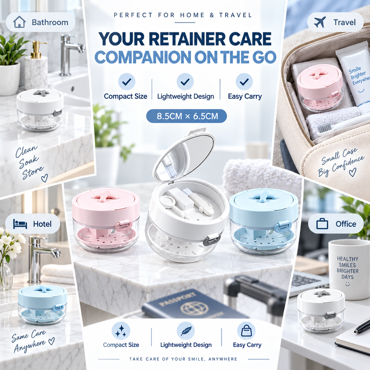 Retainer Cleaner Case Box