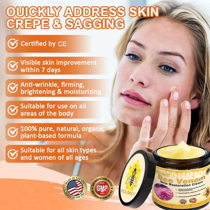 🪄🪄Official Brand Shop丨Rolimey® Bee venom Pro Comprehensive Cream—Tightening for Skin Types