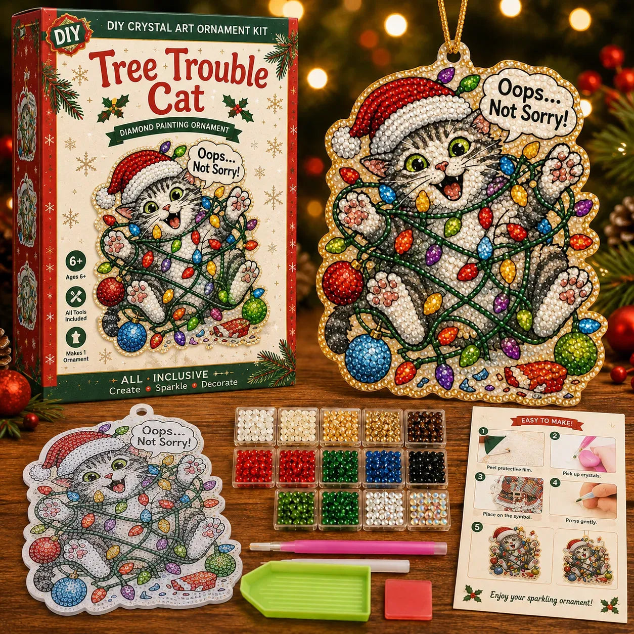 🐱 Tree Trouble Cat