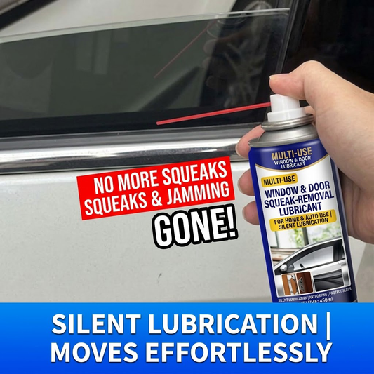 Dymikocosh Automotive Window Glide Spray 260ml: Anti-Squeak Glass Channel Lubricant & Seal Restorer for Smooth Window Operation and Rubber Seal Protection