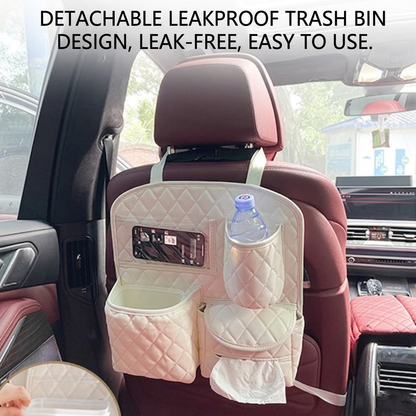 Dymikocosh Multifunctional Car Seat Back Organizer – Premium Hanging Storage Pocket & Cute Travel Caddy – Universal Fit Backseat Storage Box for Car Interior Organization
