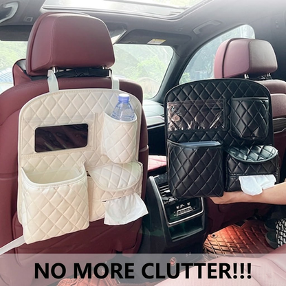 Dymikocosh Multifunctional Car Seat Back Organizer – Premium Hanging Storage Pocket & Cute Travel Caddy – Universal Fit Backseat Storage Box for Car Interior Organization